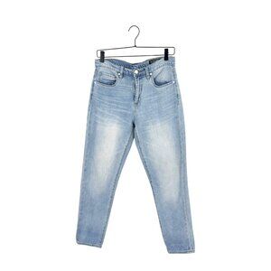 BlankNYC High Waist Tapered Leg Jeans | 27